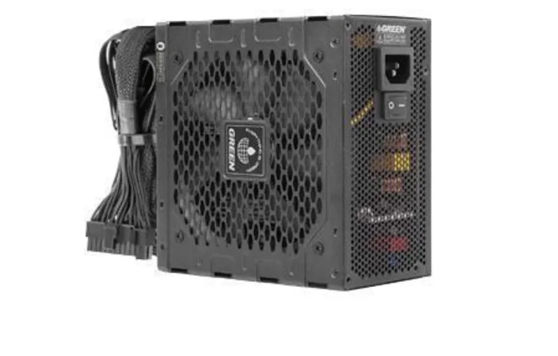 ((امکان خرید اقساطی))منبع تغذیه کامپیوتر گرین مدل GP700A-GED gallery1