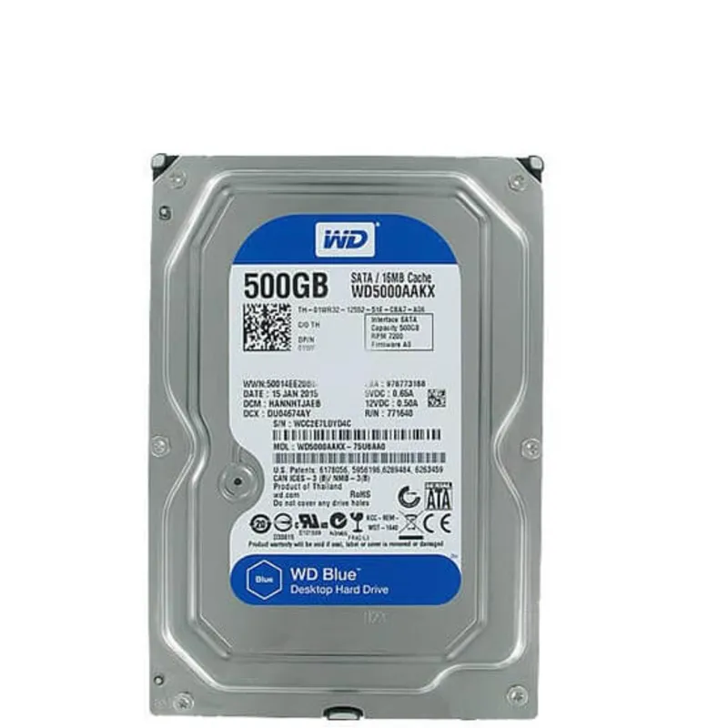 ((امکان خرید اقساطی))هارد دیسک اینترنال وسترن دیجیتال مدل WD BLUE WD5000AAKX ظرفیت 500 گیگابایت gallery0