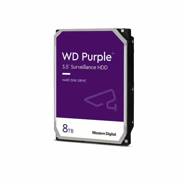 (امکان خرید اقساطی)هارد دیسک اینترنال 8 ترابایت بنفش Western Digital Purple