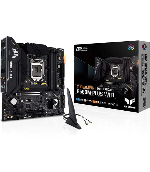 ((امکان خرید اقساطی))Asus ROG Strix B560 tuf plus Gaming (Wi-Fi) مادربرد ایسوس رگ استریکس بی 560 تاف گیمینگ پلاس وای فای