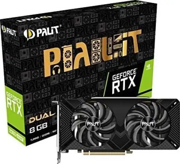 ((امکان پرداخت اقساطی)) VGA  Palit GeForce RTX2060 Super 8GB GDDR6 کارت گرافیک پالیت 2060 سوپر برند پلیت