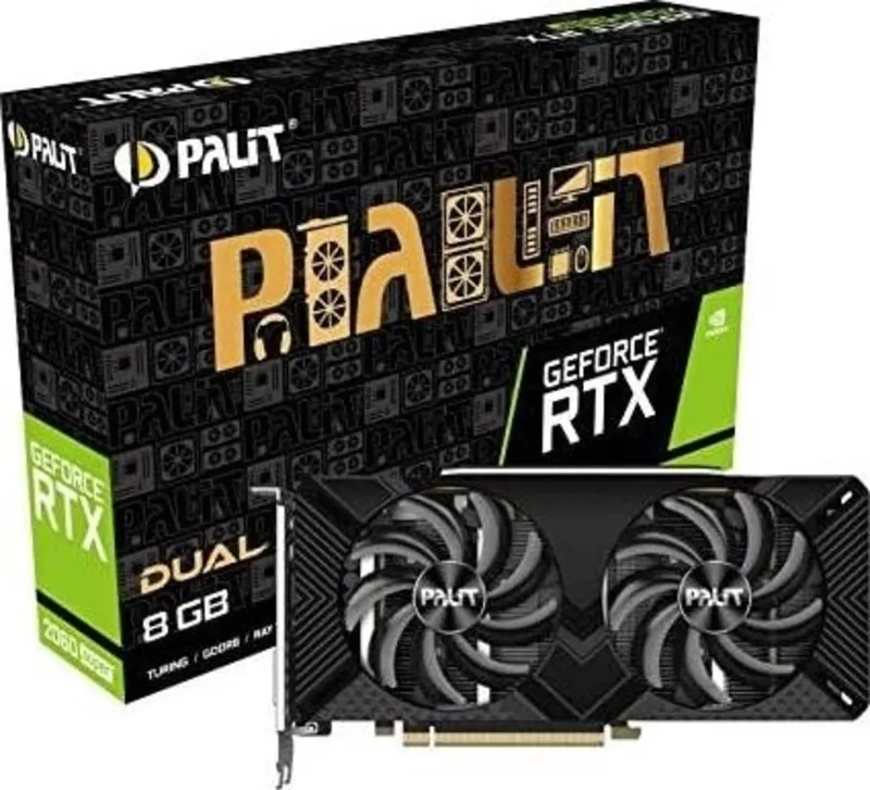 ((امکان پرداخت اقساطی)) VGA  Palit GeForce RTX2060 Super 8GB GDDR6 کارت گرافیک پالیت 2060 سوپر برند پلیت gallery0