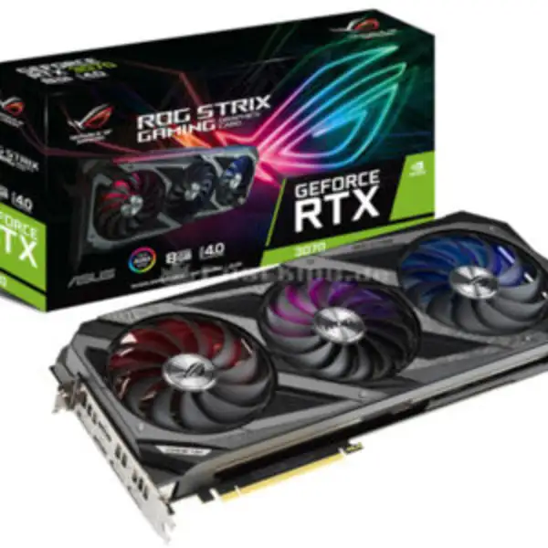 ((امکان خرید اقساطی))VGA Asus ROG Strix OC GeForce RTX3070 8GB GDDR6 کارت گرافیک ایسوس راگ استریکس 3070