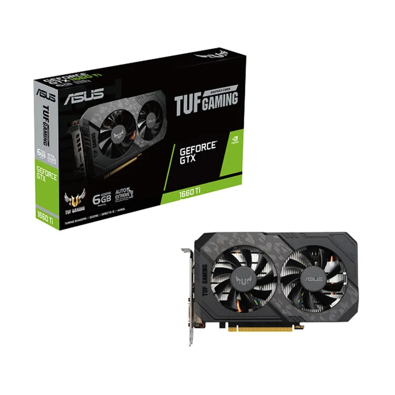 کارت گرافیک ایسوس((امکان خرید اقساطی)) مدل ASUS TUF Gaming GTX 1660 Ti EVO 6GB gallery0